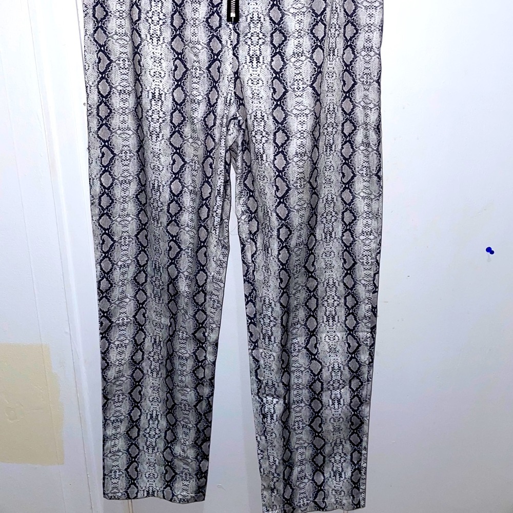 Snake Print Pants - Picture 2 of 4